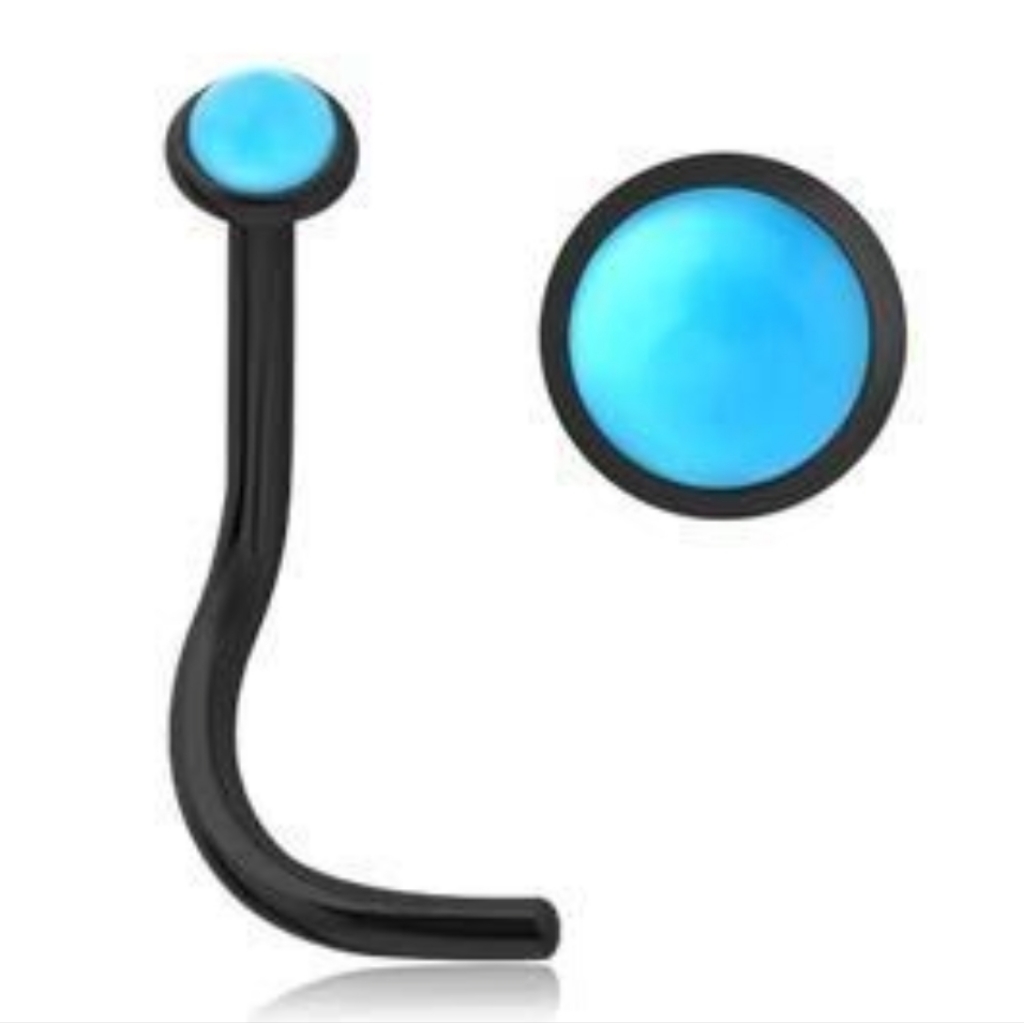 Opal Nose Ring